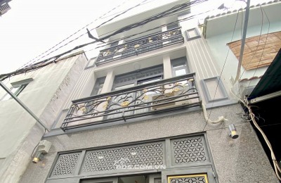 Bán Nhà Đẹp Lý Thường Kiệt, P.8, Tân Bình, 50m2, 4 Tầng, 5PN. Chỉ 7.4 tỷ còn TL với Chủ.